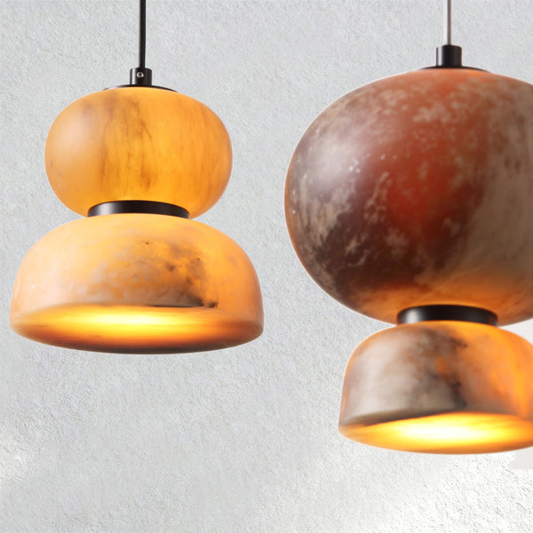 yrhhome Eterna Alabaster Pendant – Small Ring