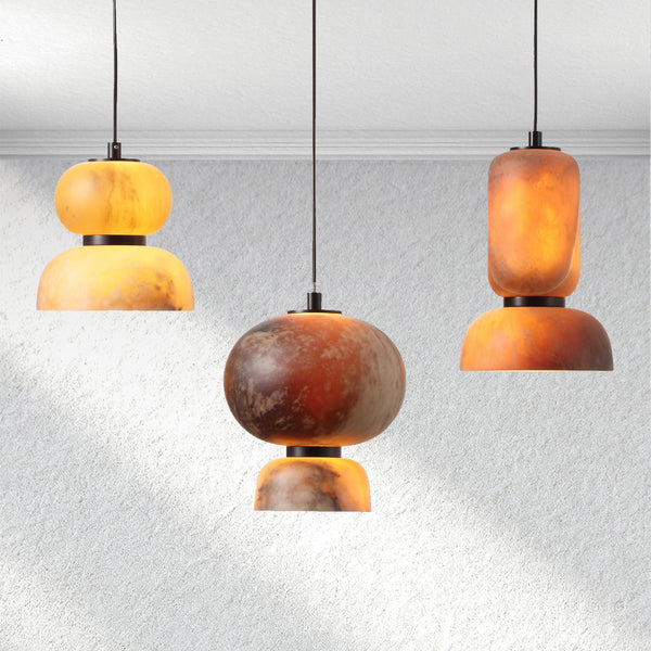 Yrhhome Eterna Vertical Alabaster Pendant