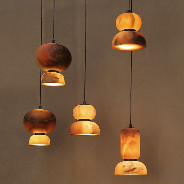 yrhhome Eterna Alabaster Pendant – Small Ring