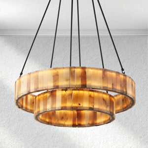 Yrhhome Eterna Alabaster Round Chandelier