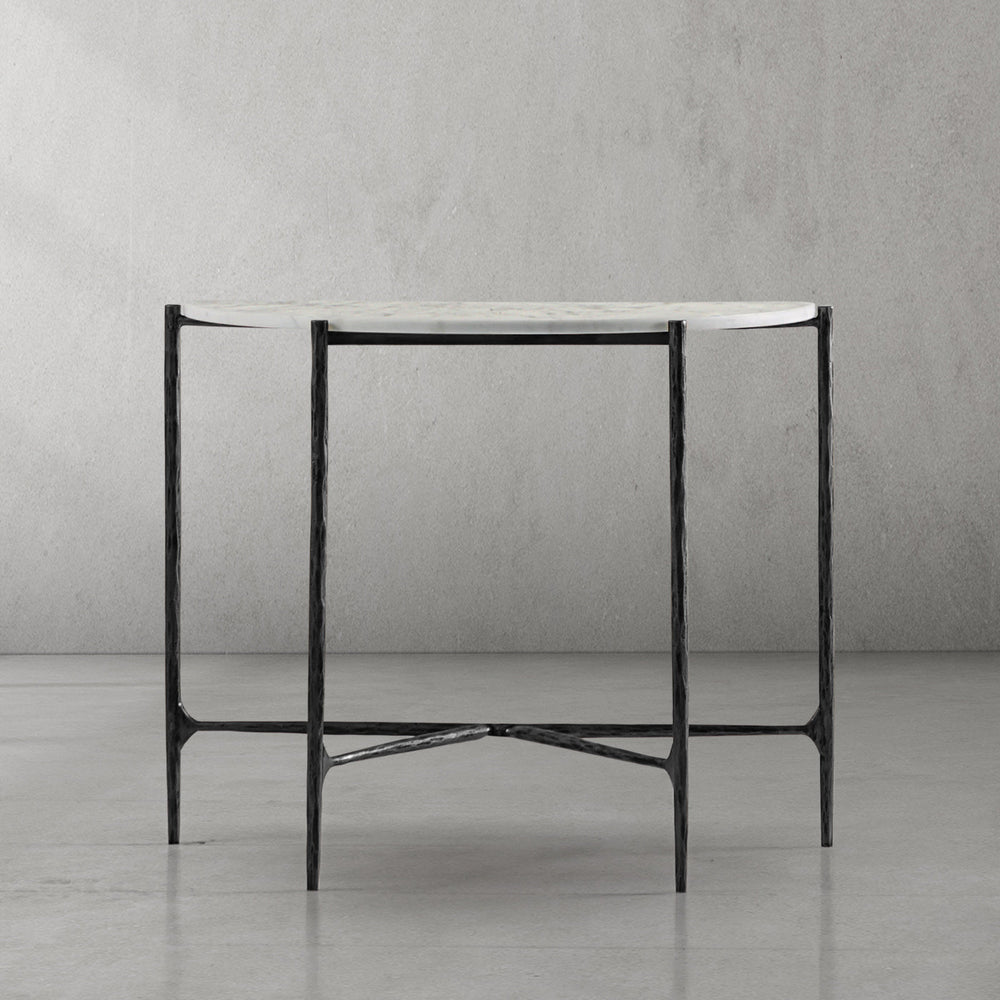 Thaddeus Semi-circle Console Table