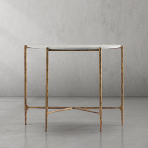 Thaddeus Semi-circle Console Table