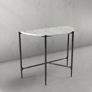 Thaddeus Semi-circle Console Table