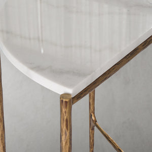 Thaddeus Semi-circle Console Table