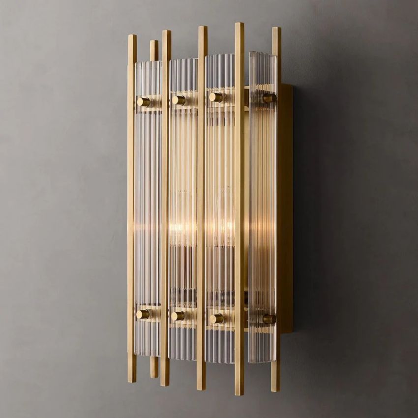 Sanma Rectangle Sconce 17"