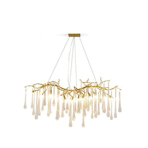 Aqua Makrama Chandeliers