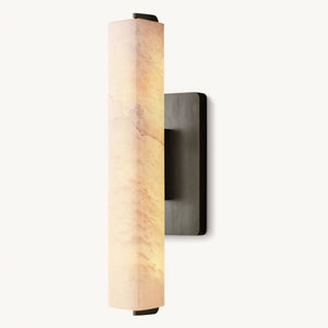 Audubon Alabaster Single Sconce