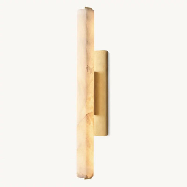 Audubon Alabaster Single Sconce