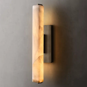 Audubon Alabaster Single Sconce