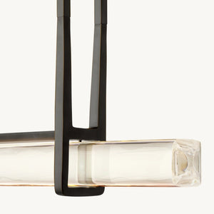 Audubon Single Bar Linear Chandelier 60"