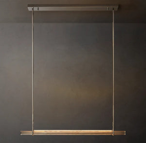 Audubon Single Bar Linear Chandelier 60"