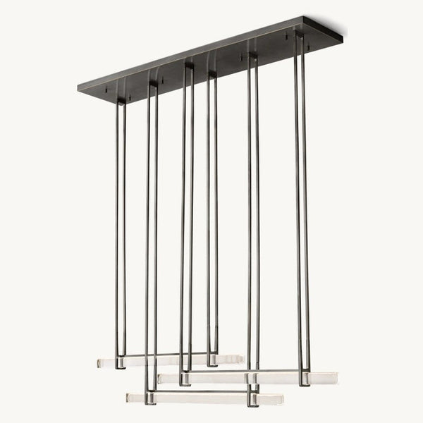 Audubon Triple Bar Linear Chandelier