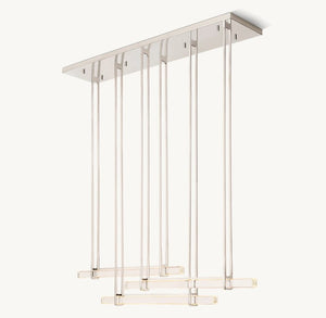 Audubon Triple Bar Linear Chandelier