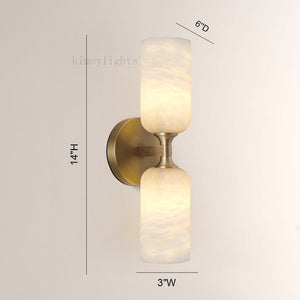 Axis Alabaster Wall Sconce