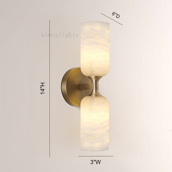 Axis Alabaster Wall Sconce
