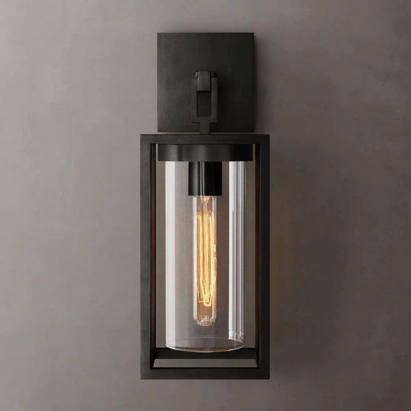 Petrus Square Outdoor Sconce For Bedroom