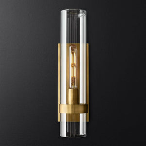 Ravella Blown Glass Grand Bathroom Wall Sconce