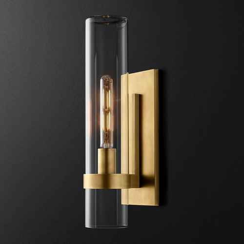 Ravella Blown Glass Grand Bathroom Wall Sconce