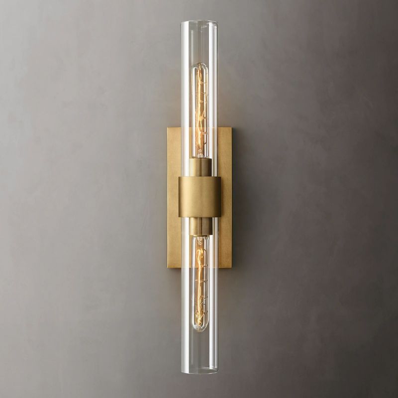 Ravella Blown Glass Linear Sconce