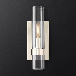 Ravella Blown Glass Bathroom Wall Sconce