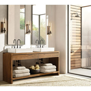 Ravella Blown Glass Bathroom Wall Sconce