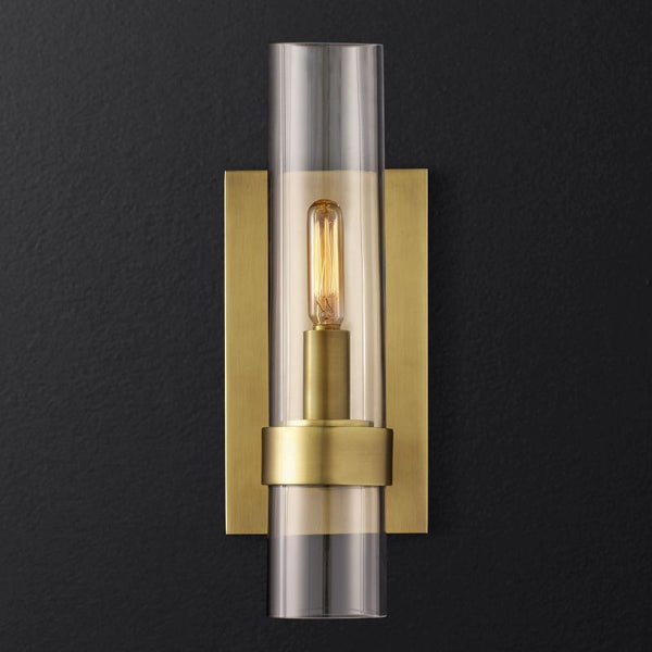 Ravella Blown Glass Bathroom Wall Sconce