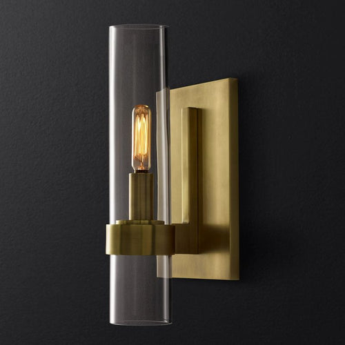 Ravella Blown Glass Bathroom Wall Sconce