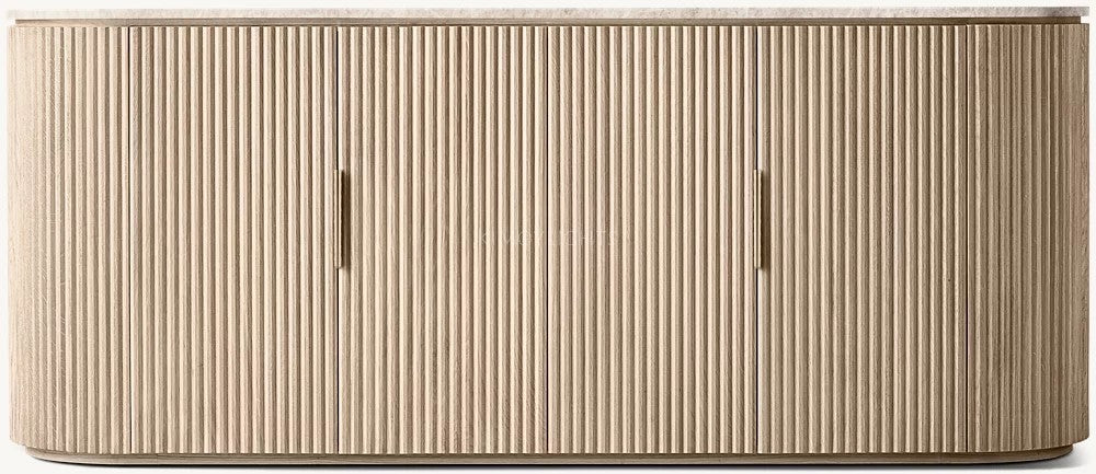 Byron Emperador 4-door Sideboard