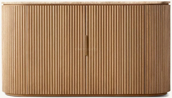 Byron Emperador Double-Door Sideboard