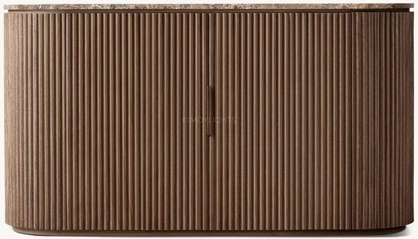 Byron Emperador Double-Door Sideboard