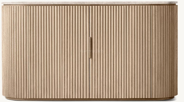 Byron Emperador Double-Door Sideboard