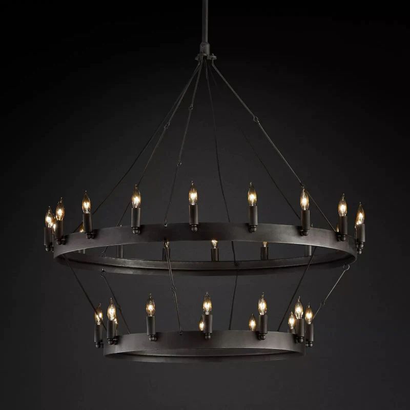 Camino Vintage Candelabra 2-Tier Chandelier