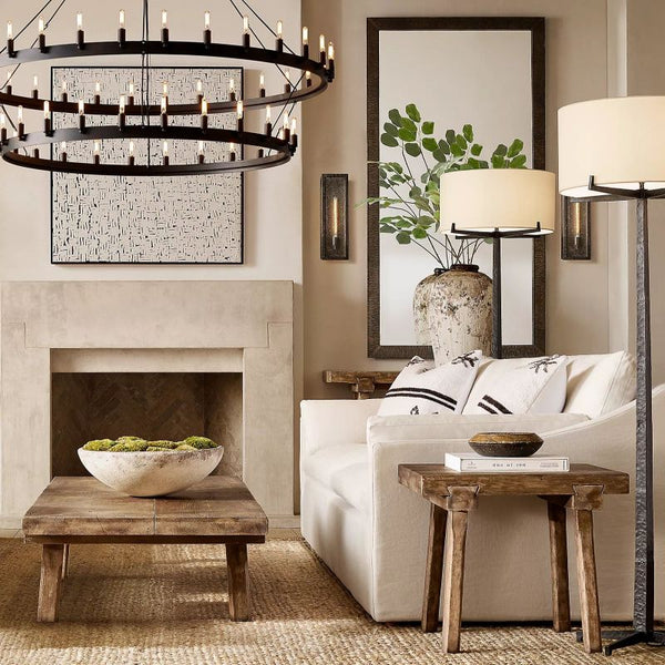 Camino Vintage Filament 2-Tier Chandelier