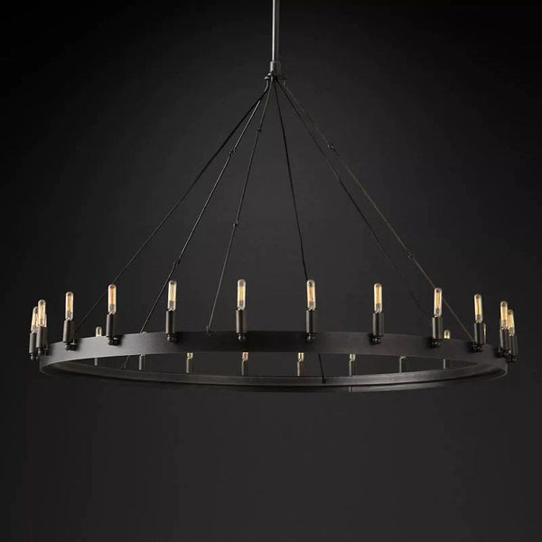 Camino Vintage Filament Round Chandelier