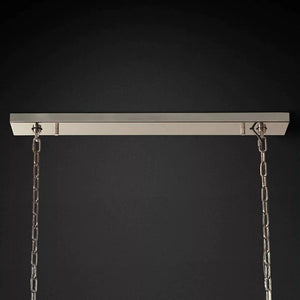 Cascade Rectangular Chandelier 54" For Living Room