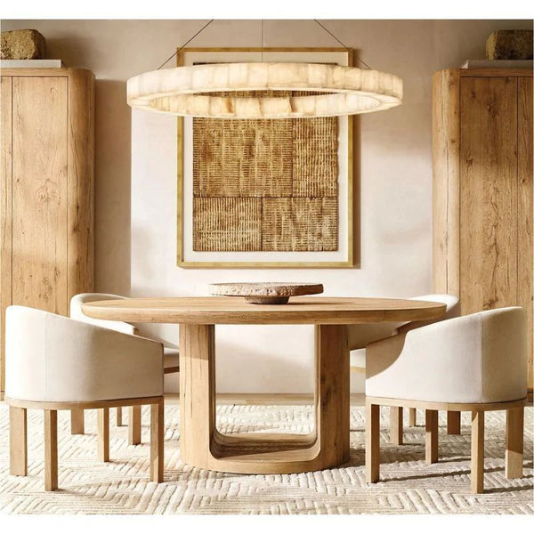 Riveage Calcite Round Chandelier 31"40"60"