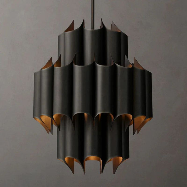 Cathedral Sculptural Chandelier 24"