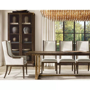 Chiara Smoke Glass Tiered Rectangular Chandelier 74" For Living Room