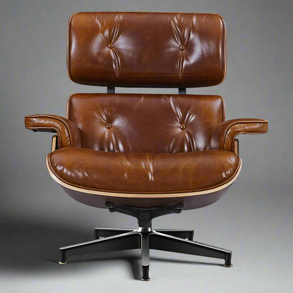 Premium XL Lounge Chair and Ottoman