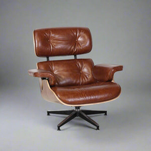 Premium XL Lounge Chair and Ottoman