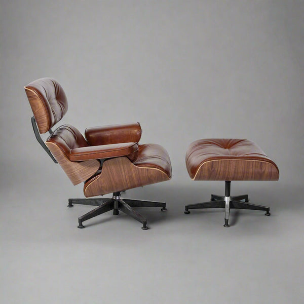 Premium XL Lounge Chair and Ottoman