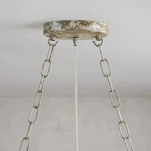Fiore 8-Light Linear Crystal Floral Chandelier Solid Iron Finish
