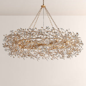 Fiore Crown Crystal Chandelier