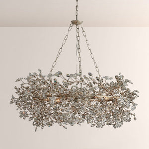 Fiore Crown Crystal Chandelier