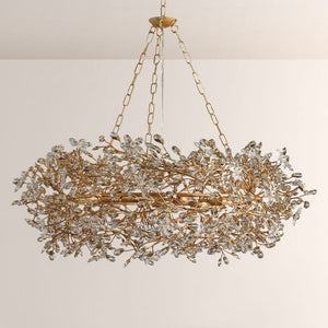 Fiore Crown Crystal Chandelier