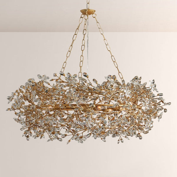 Fiore Crown Crystal Chandelier