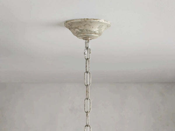 Fiore Crown Crystal Chandelier: Luxurious Floral Iron Design, Multiple Sizes & Finishes