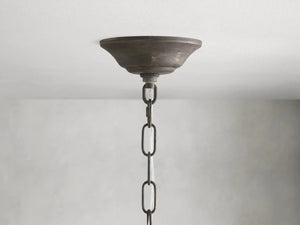 Fiore Crown Crystal Chandelier: Luxurious Floral Iron Design, Multiple Sizes & Finishes