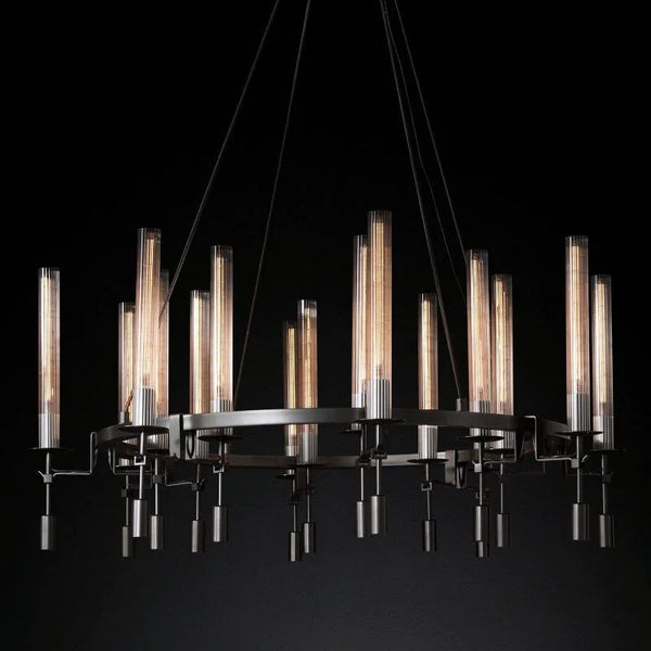 Fontanelle Round Chandelier 46"
