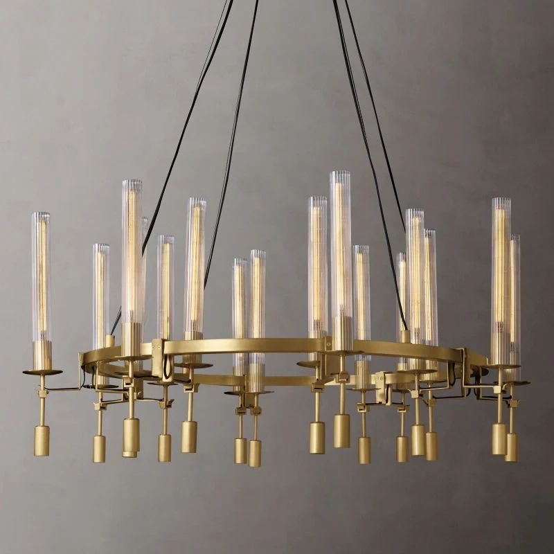 Fontanelle Round Chandelier 46"